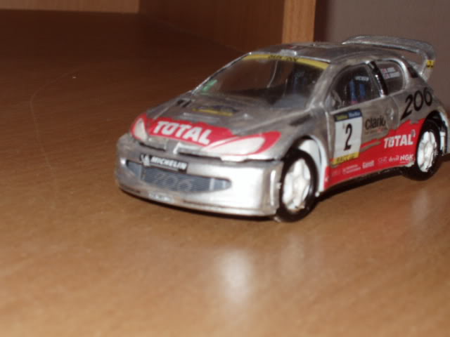 Peugeot 206 WRC maquette