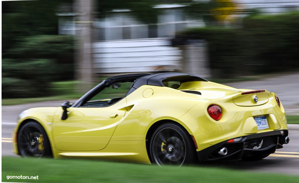 2015 Alfa Romeo 4C Spider