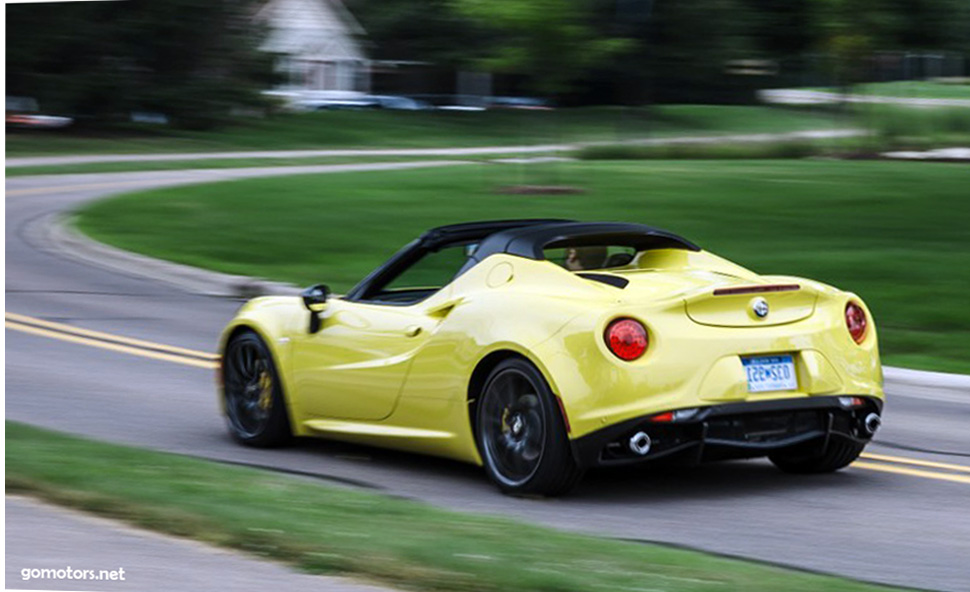 2015 Alfa Romeo 4C Spider