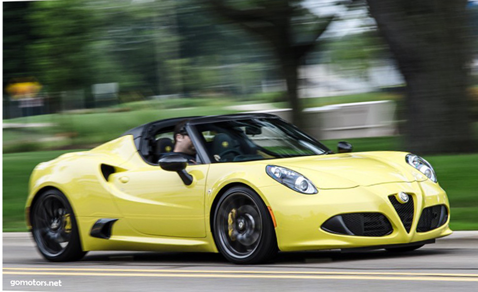 2015 Alfa Romeo 4C Spider