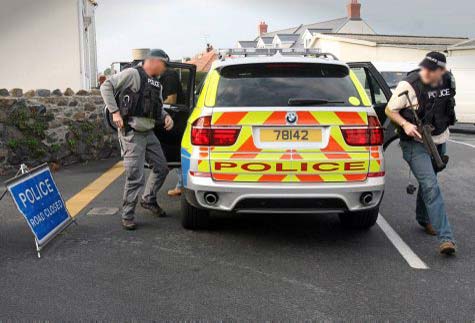 BMW Armored Police unit