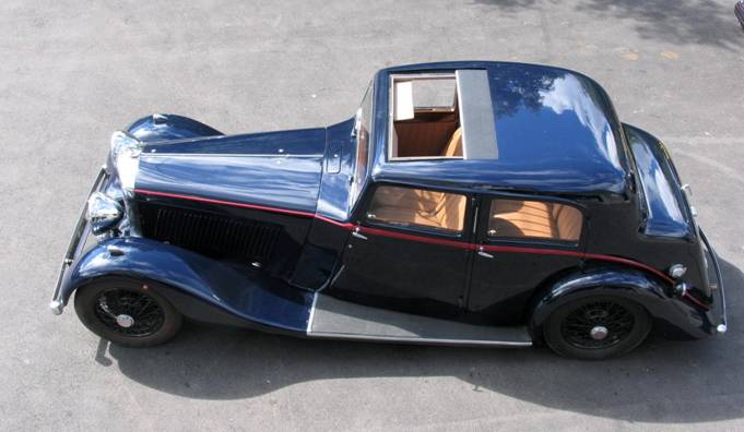 Bentley 3 litre Park Ward Sports saloon