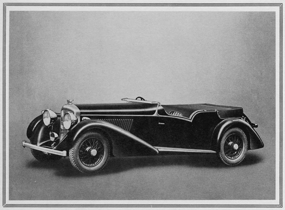 Bentley 4 litre tourer