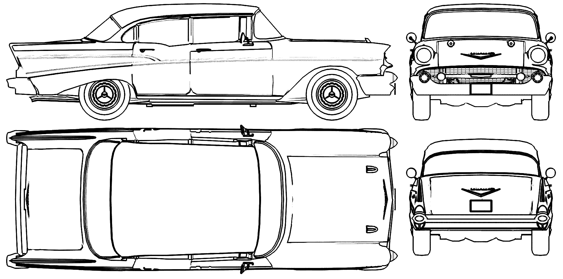 Chevrolet Bel Air 4dr