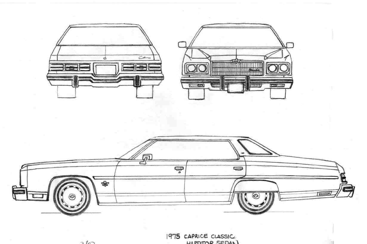 Chevrolet Caprice Sedan Hardtop