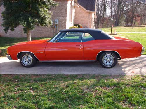 Chevrolet Chevelle Malibu convertible