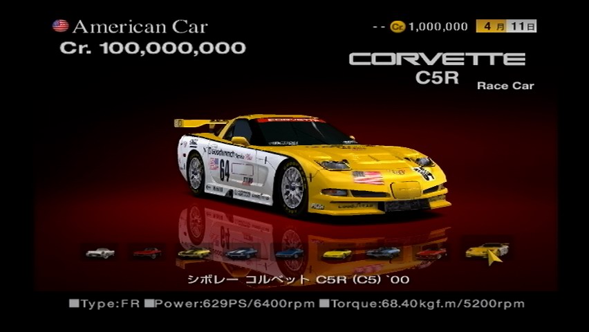 Chevrolet Corvette C5R GT