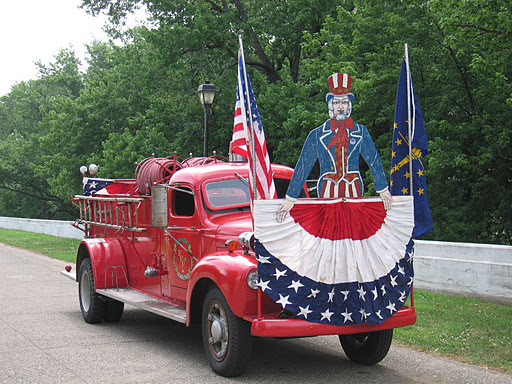 Chevrolet Series TD firetruck
