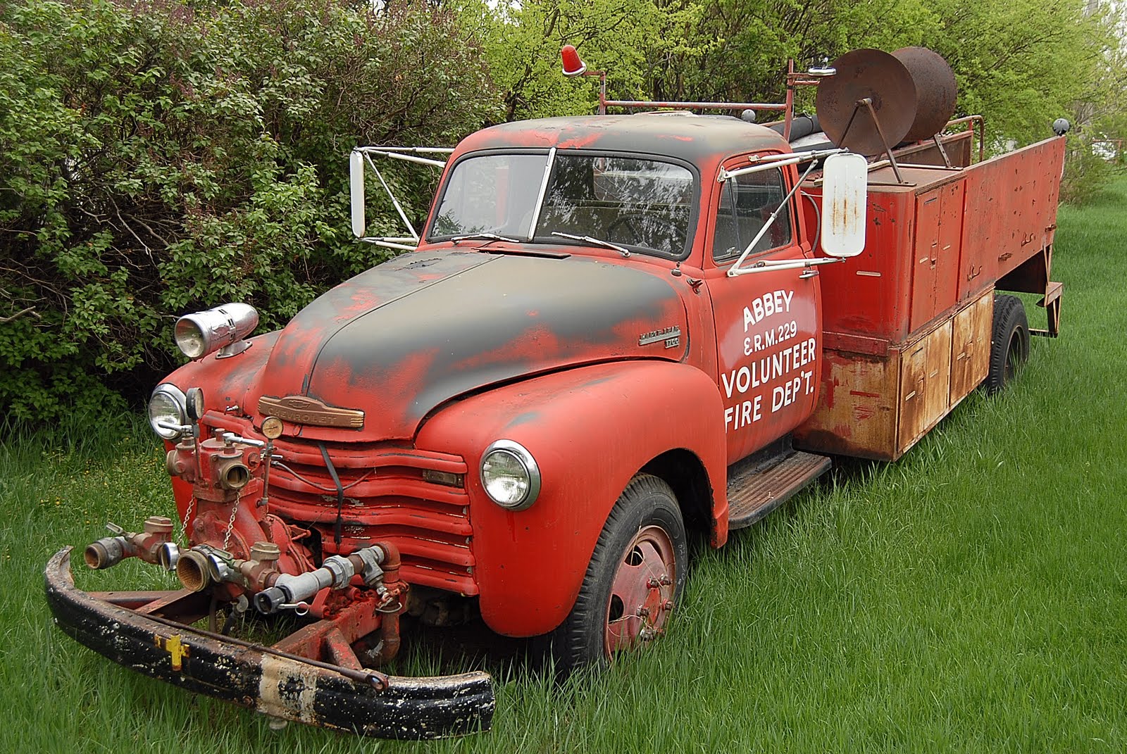 Chevrolet Series TD firetruck