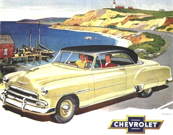 Chevrolet Styleline De Luxe Bel Air coupe