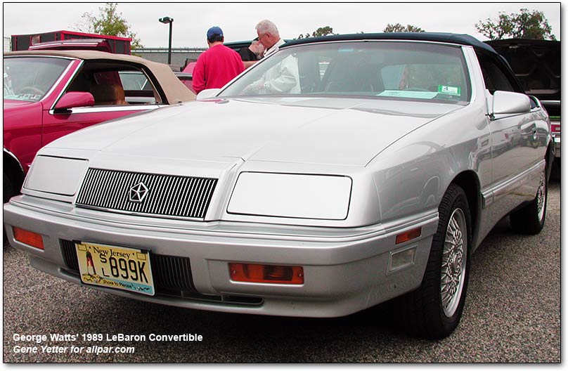 Chrysler LeBaron convertible