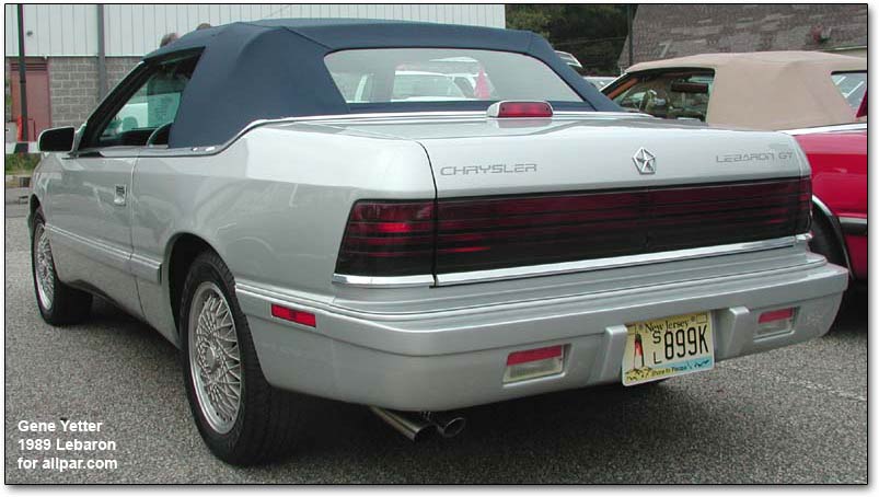 Chrysler LeBaron convertible