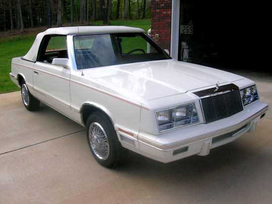 Chrysler LeBaron convertible