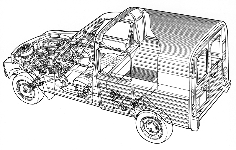 Citroen 2 CV Acadiane