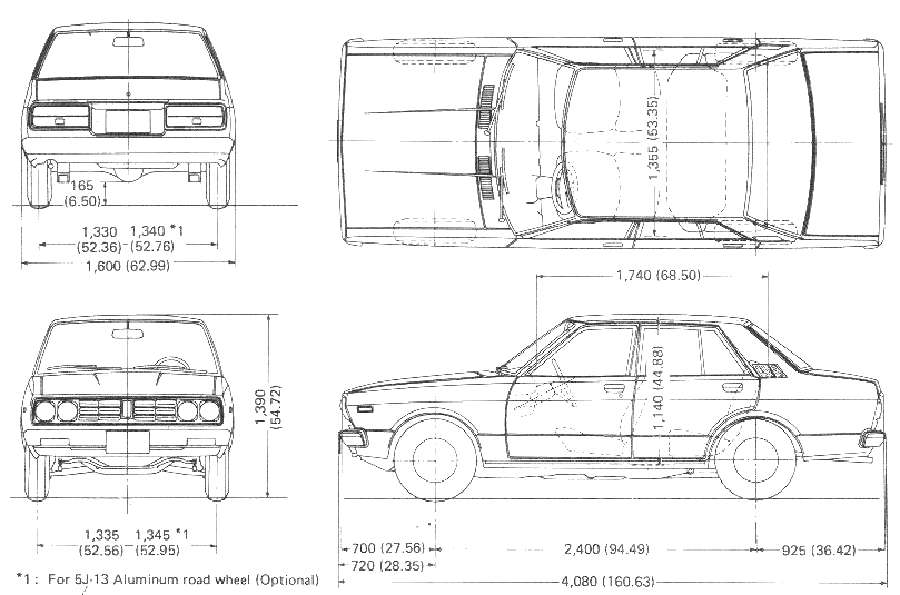 Datsun 160J Sedan