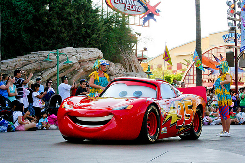 Disneyland Race car