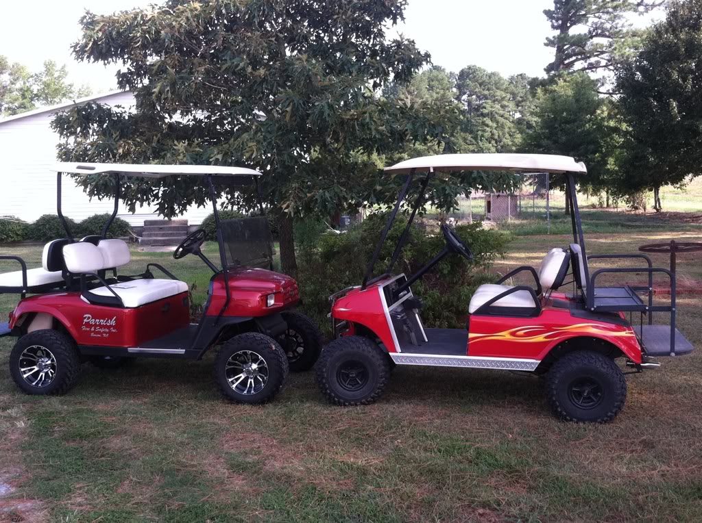 E-Z-GO Mud Bogger golf cart