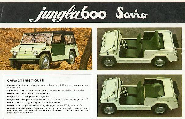 Fiat 600 savio jungla