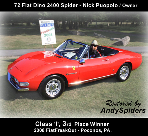 Fiat Dino 2400 Spider