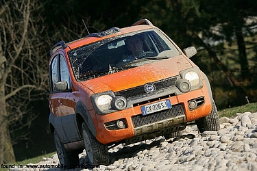 Fiat Panda Climbing