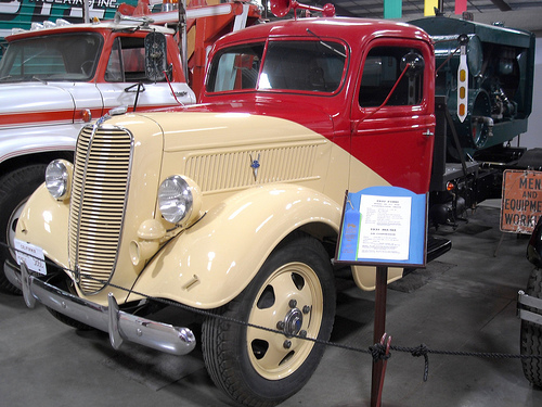 Ford 1 Ton Chassis with 1931 Rix-Six Air Compressor