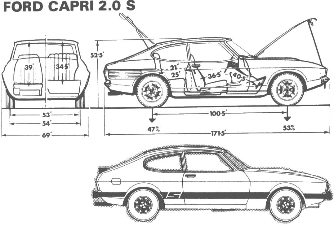 Ford Capri 20 Laser