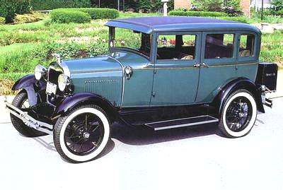 Ford Model A town sedan