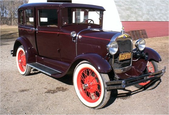 Ford Model A town sedan