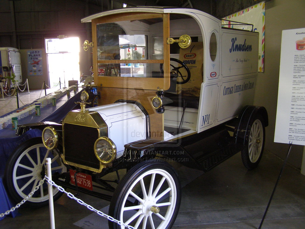 Ford Model T Milk Truck