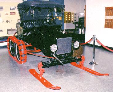 Ford Model T snow machine conversion