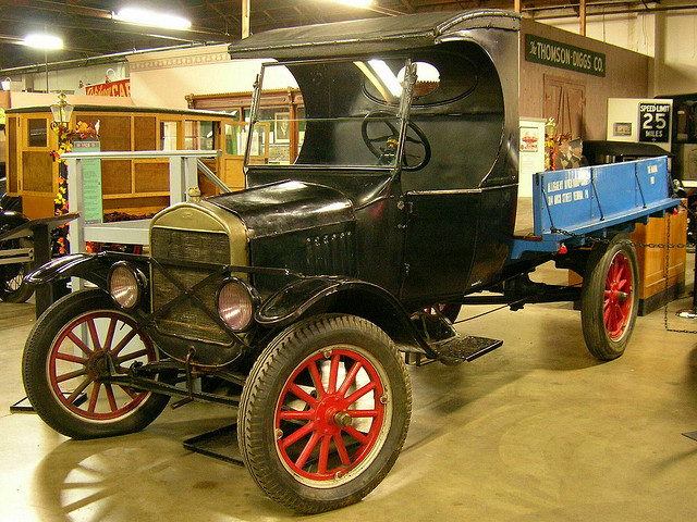 Ford Model TT C Cab Flatbed Truck