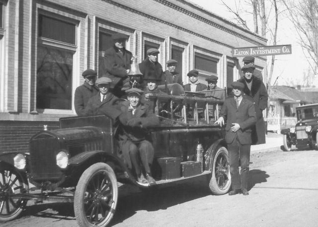 Ford Model TT chemical fire truck