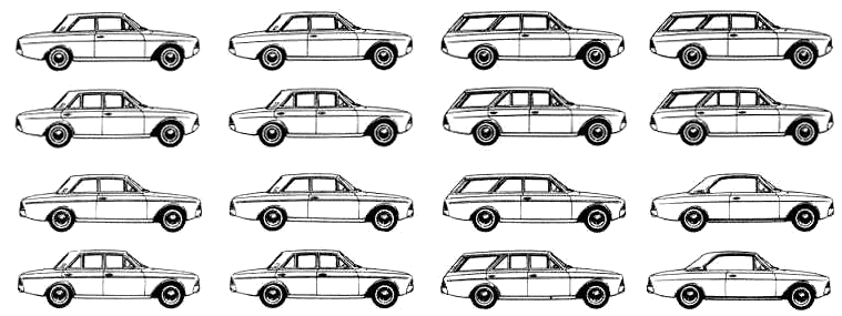 Ford Taunus 17M Courier wagon