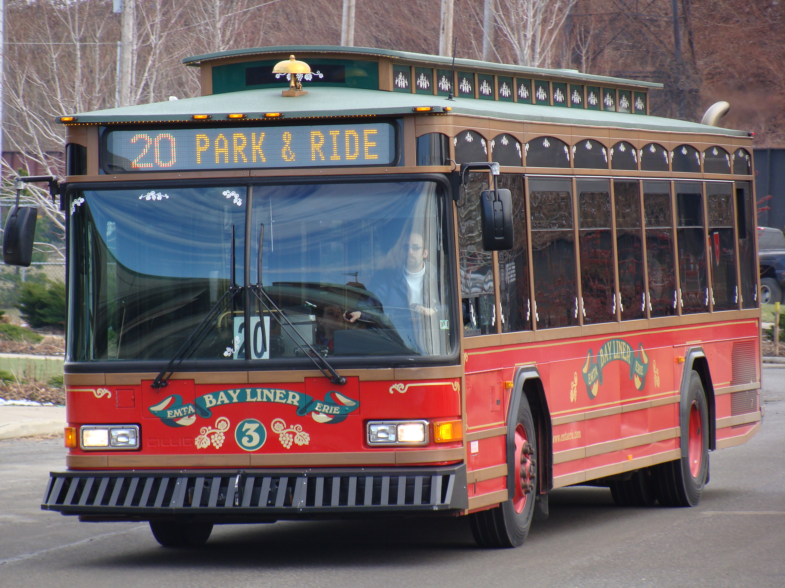 Gillig Trolley Bus