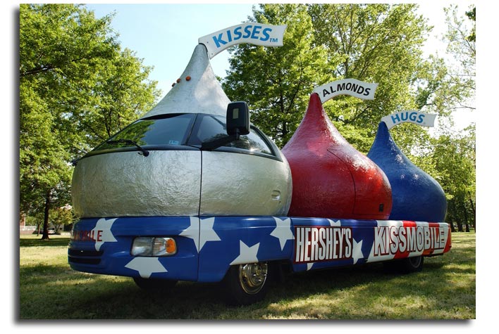 Hershey Kissmobile