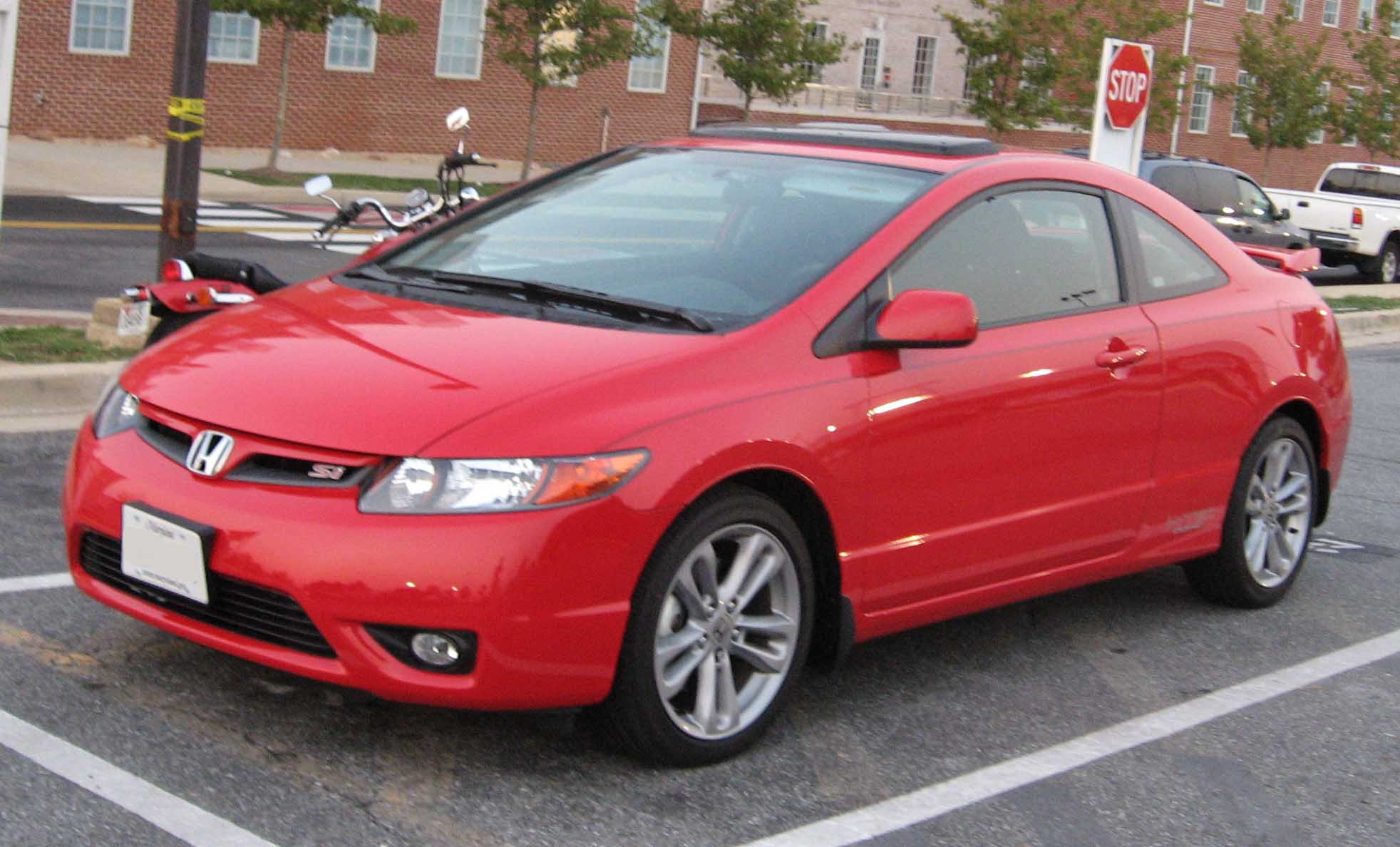 Honda Civic Ex 2006 Red