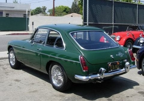 MG B GT Coupe