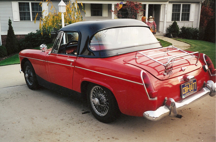 MG Midget mk 2 cabriolet