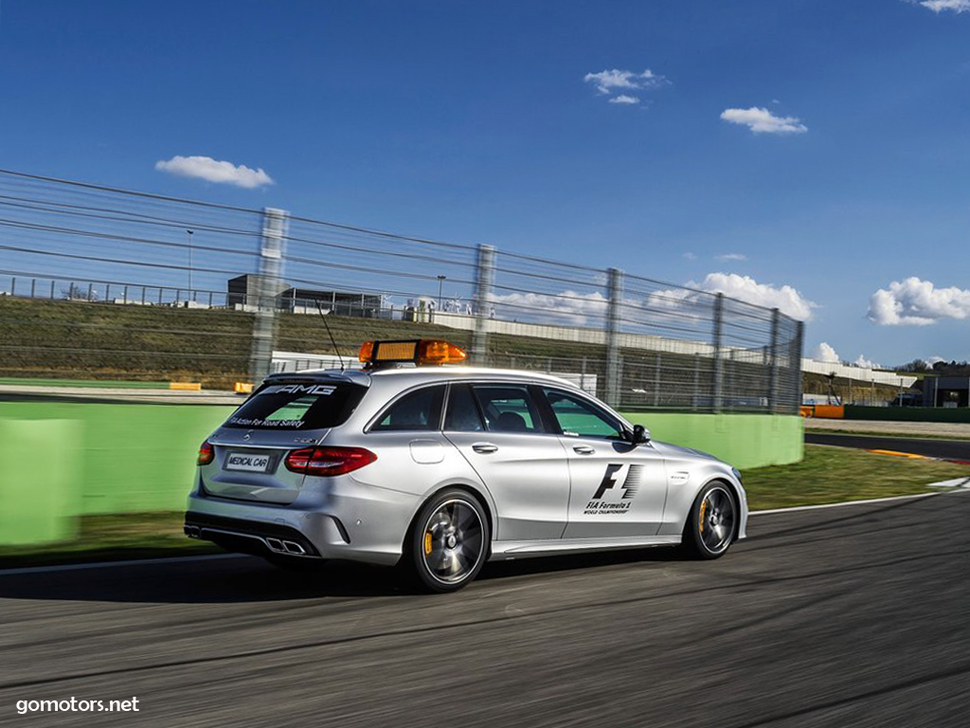 Mercedes-Benz C63 S AMG Estate F1 Medical Car, 2015