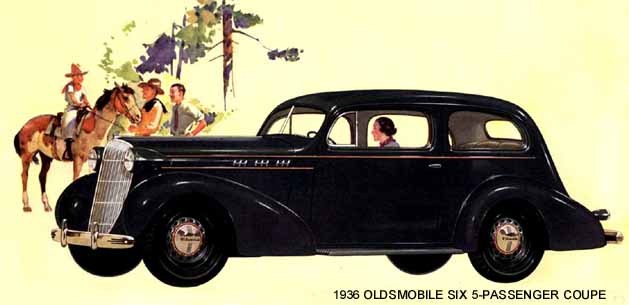 Oldsmobile 5-Passenger coupe