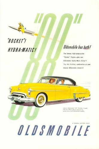 Oldsmobile Rocket 88 2 Door Hardtop