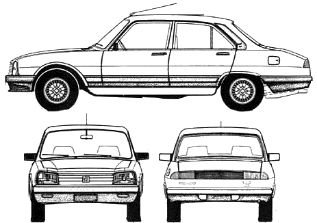 Peugeot 504 SX 23D 5V