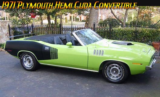 Plymouth Hemi Cuda Convertible