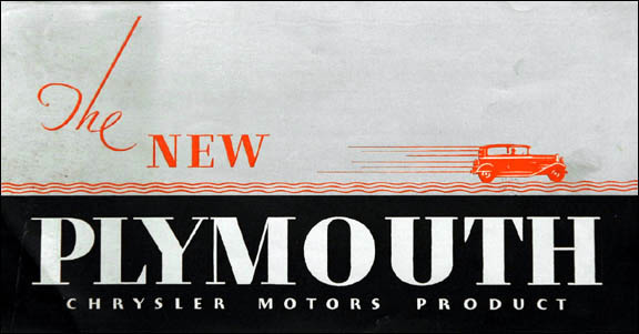 Plymouth Model 30U roadster