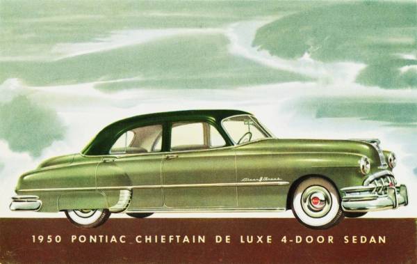 Pontiac Chieftain Deluxe 4dr sedan
