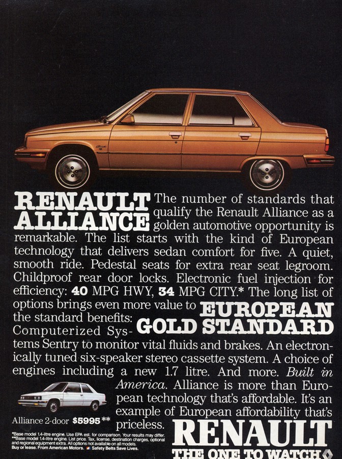 Renault Alliance