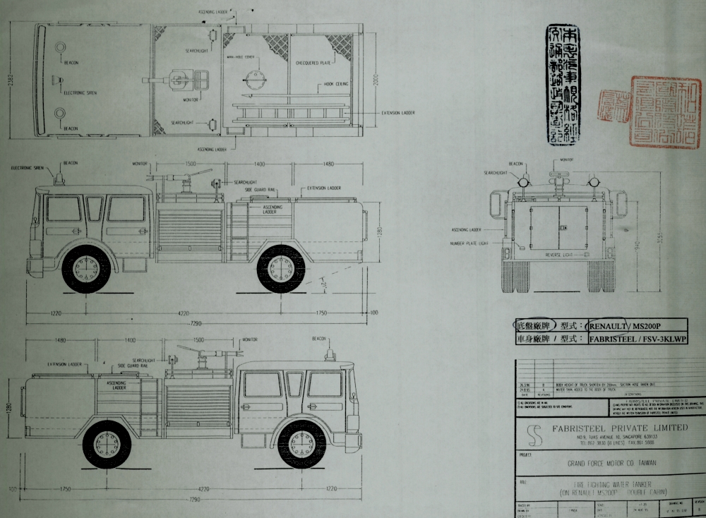 Renault Firetruck