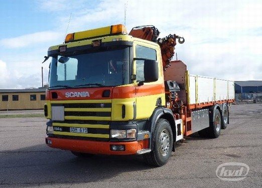 Scania P114 GB 6X2 NZ380