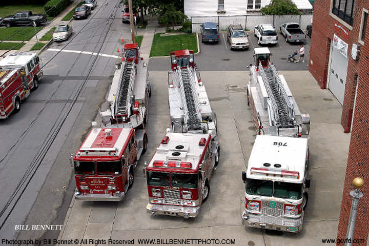 Seagrave Tiller Ladder Truck