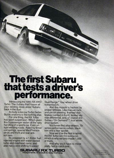 Subaru RX Turbo